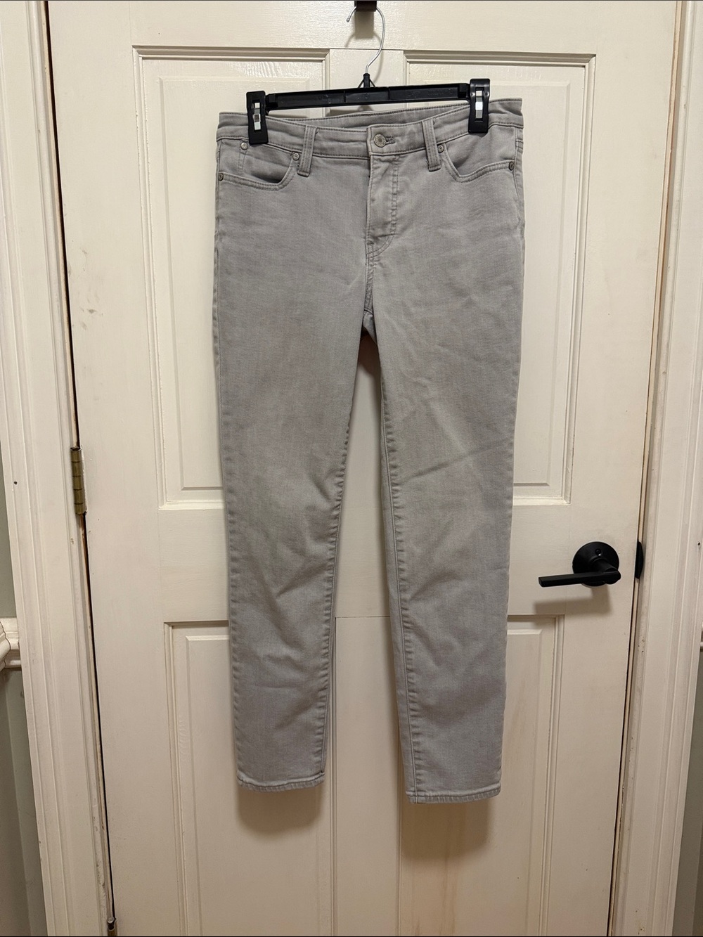 Talbots Flawless Slim Ankle Light Grey Skinny Jeans-Size 4